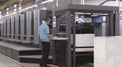 Heidelberg printing press